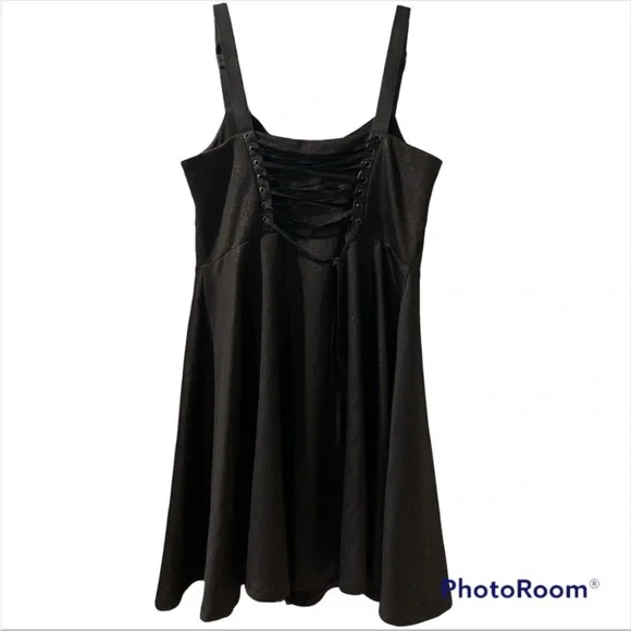 Torrid faux leather bustier corset back dress - Picture 5 of 12